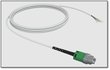 CORDAO OPTICO CONECTORIZADO 08F SM G-657UB3 NC/MPO08-APC(M) 100.0D2 - MTF INVISILIGHT - BRANCO